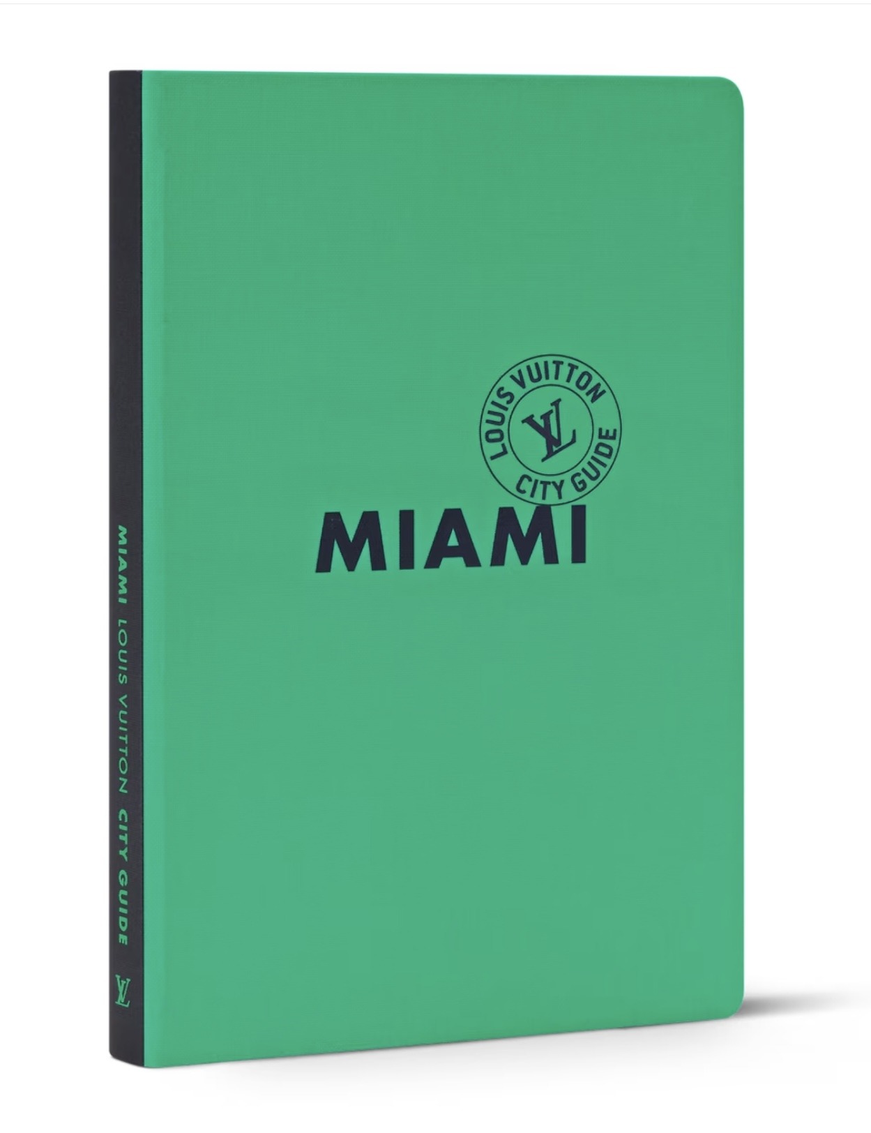 Louis Vuitton Miami City Guide — green hardcover edition