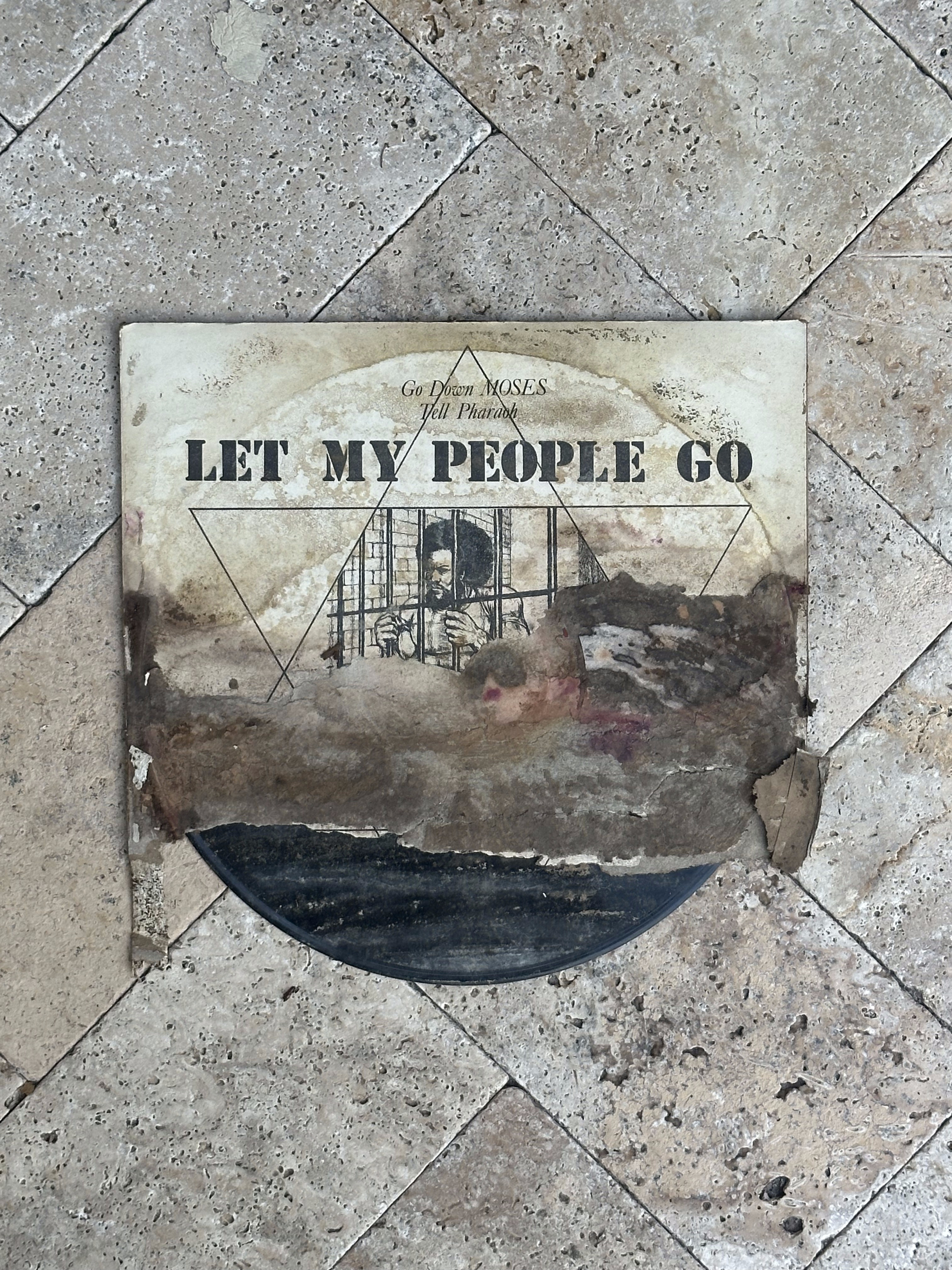 Prince Gideon Israel — Let My People Go vinyl record, Found Sound Records